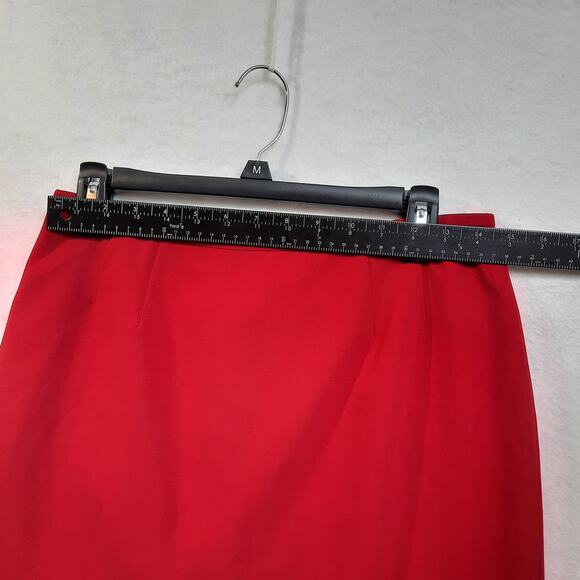 Evan-Picone 2 Piece Suit Blazer & Skirt Red Size 8P Work Career Professional - Picture 15 of 16